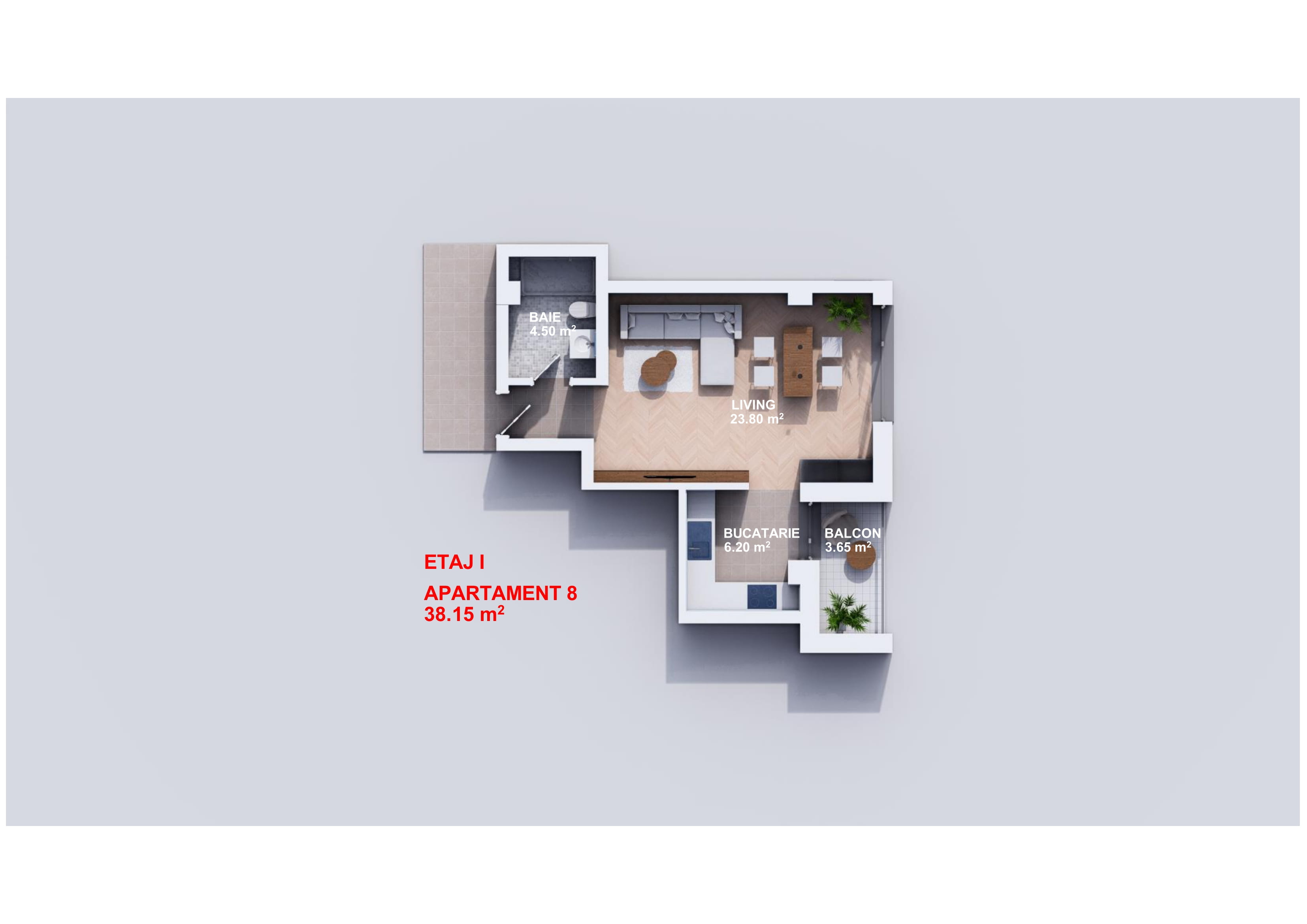 Apartament 8 - Etaj 1